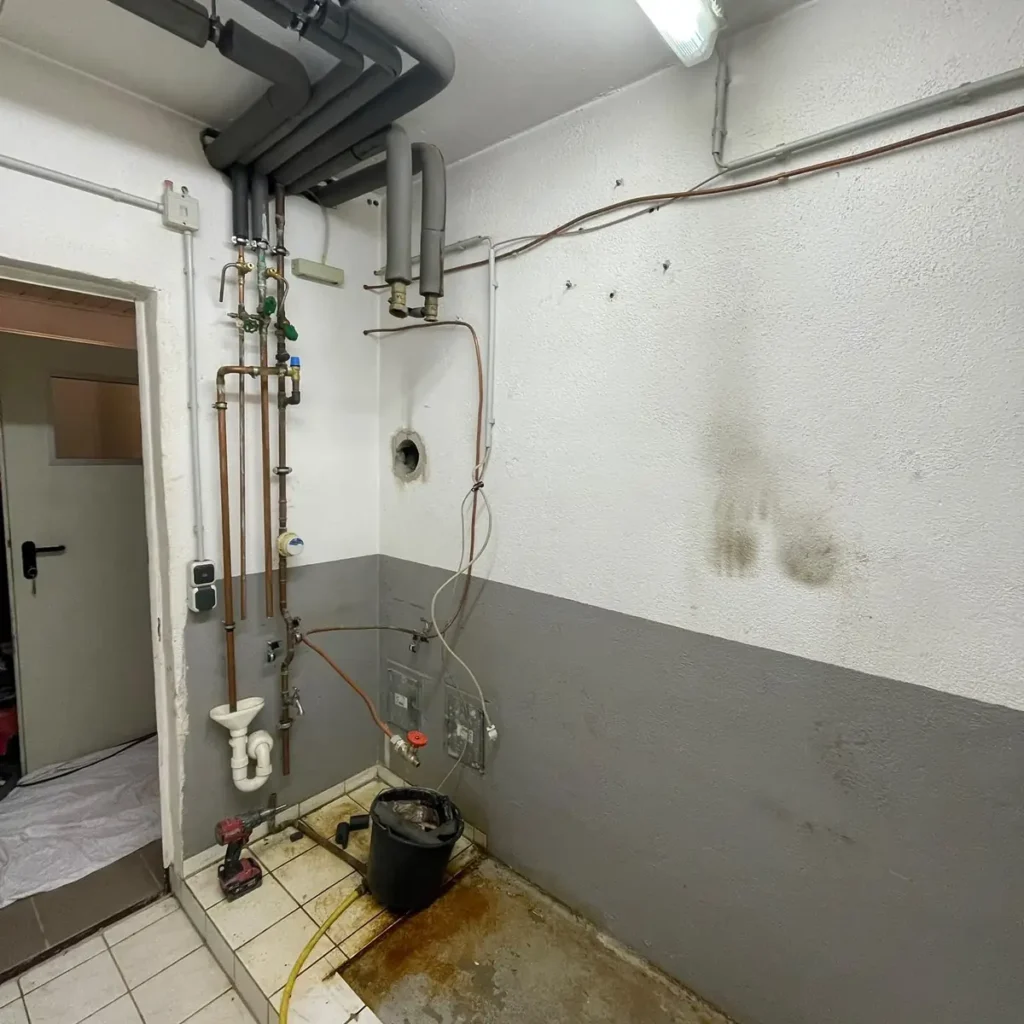 Vorher: Ölheizung-Austausch: moderne Öl-Brennwerttechnik